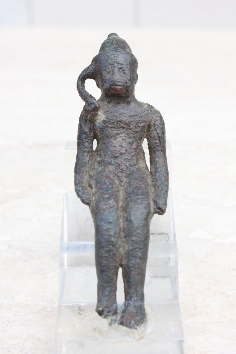 Bronze Harpocrate Sculpture Ancient Period