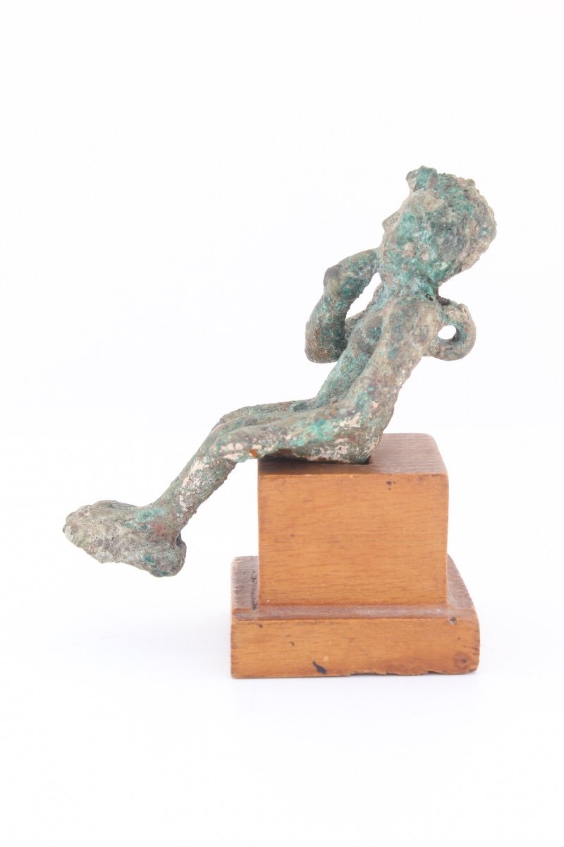 Bronze Harpocrate Ancient Period-photo-1