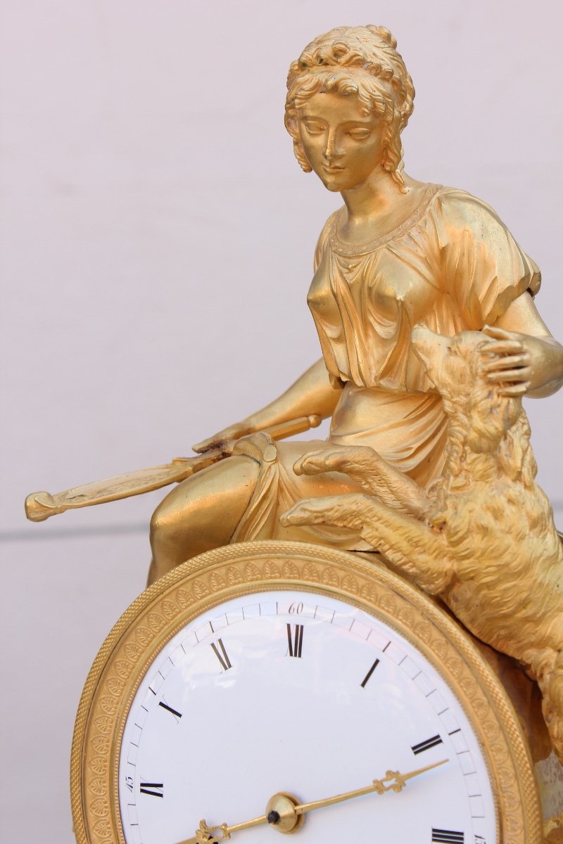 19th Century Empire Clock Fidelity -photo-4