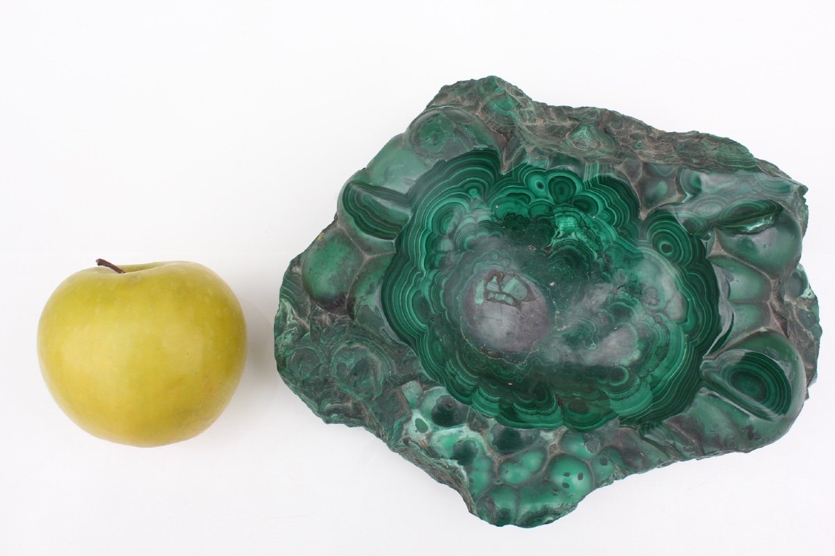 20th C. Ashtray In Malachite -photo-8