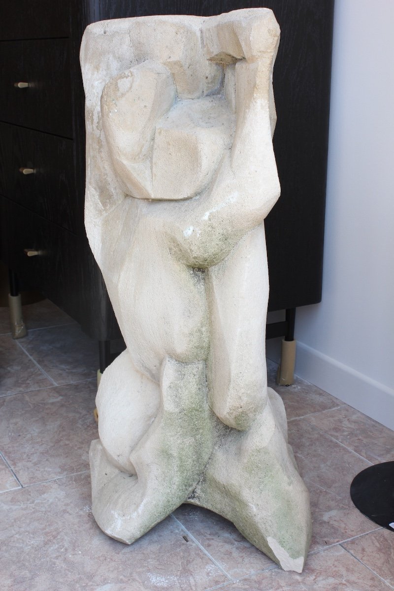 20th C. Stone Sculpture-photo-2