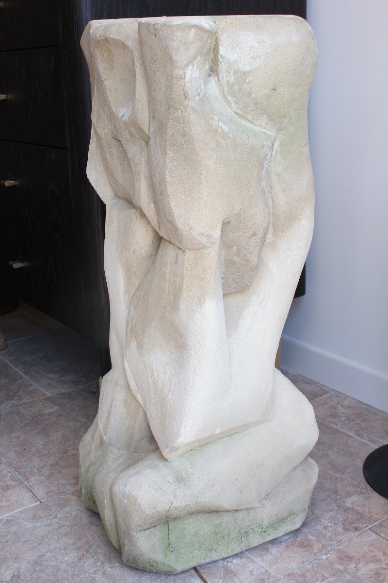 20th C. Stone Sculpture-photo-4