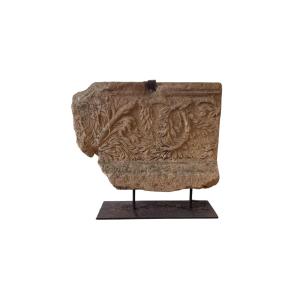 Carved Stone In Marble From The Roman Period 
