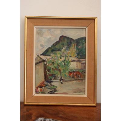 Tableau De Pierre Marseille ( 1896-1976 )