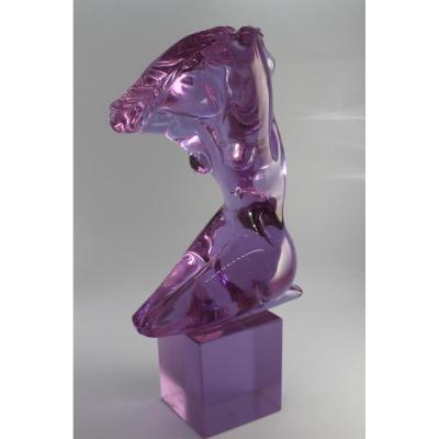  Glass Scuplture XXth Century