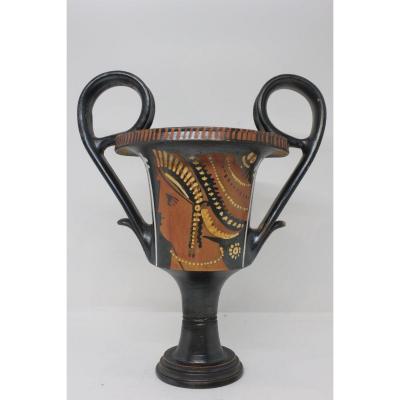 Great Greece Canthare In Terracotta