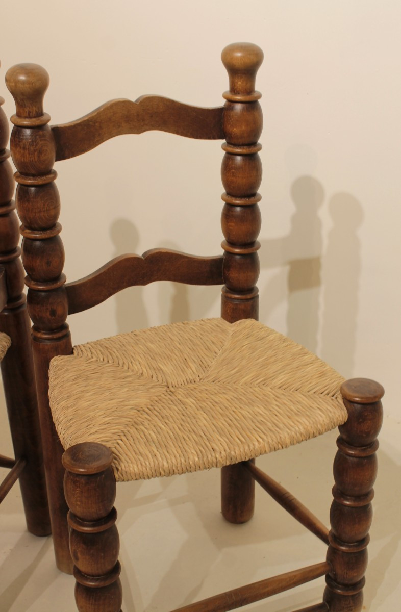 Pair Of Rustic Chairs-photo-2