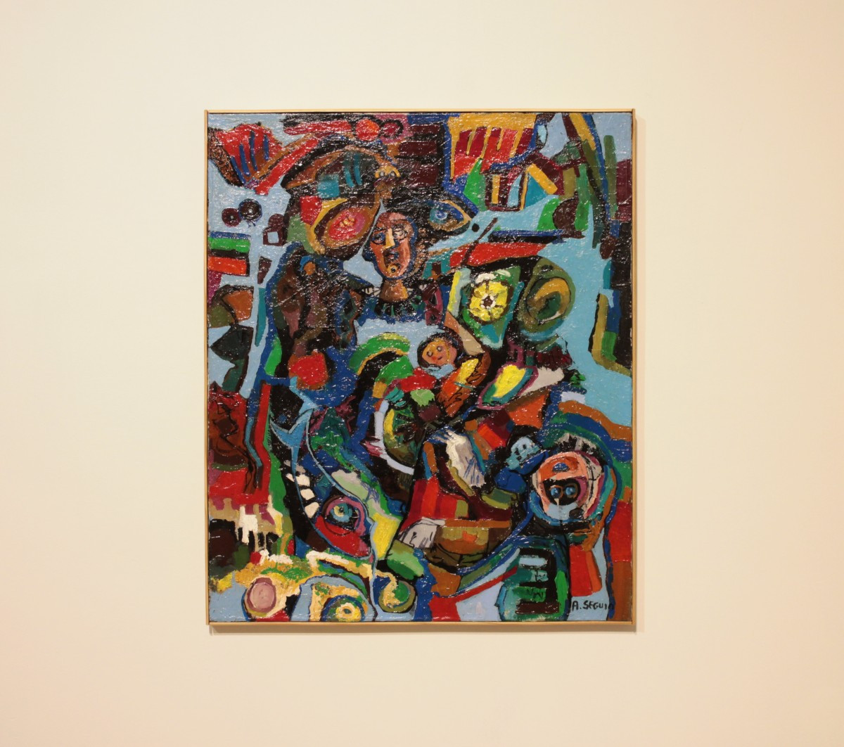 Adrien Seguin - Huile Sur Toile-photo-3