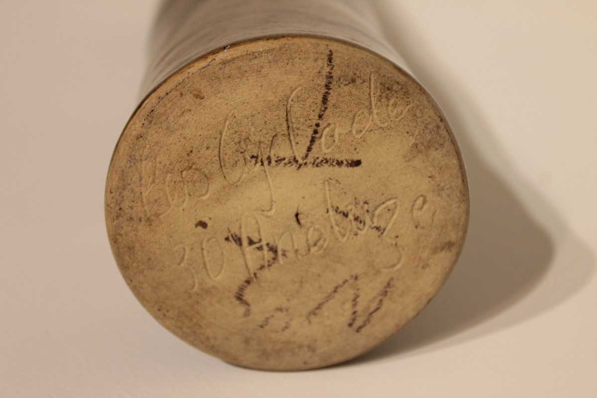 Large Roland Zobel Bottle Vase - Les Cyclades Workshop-photo-4