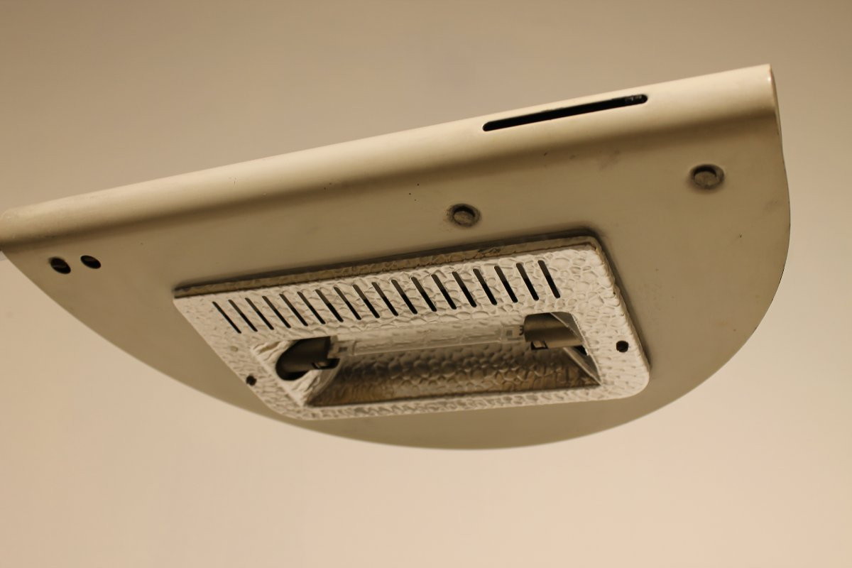 Lampadaire "mezzaluna" De Bruno Gecchelin-photo-5