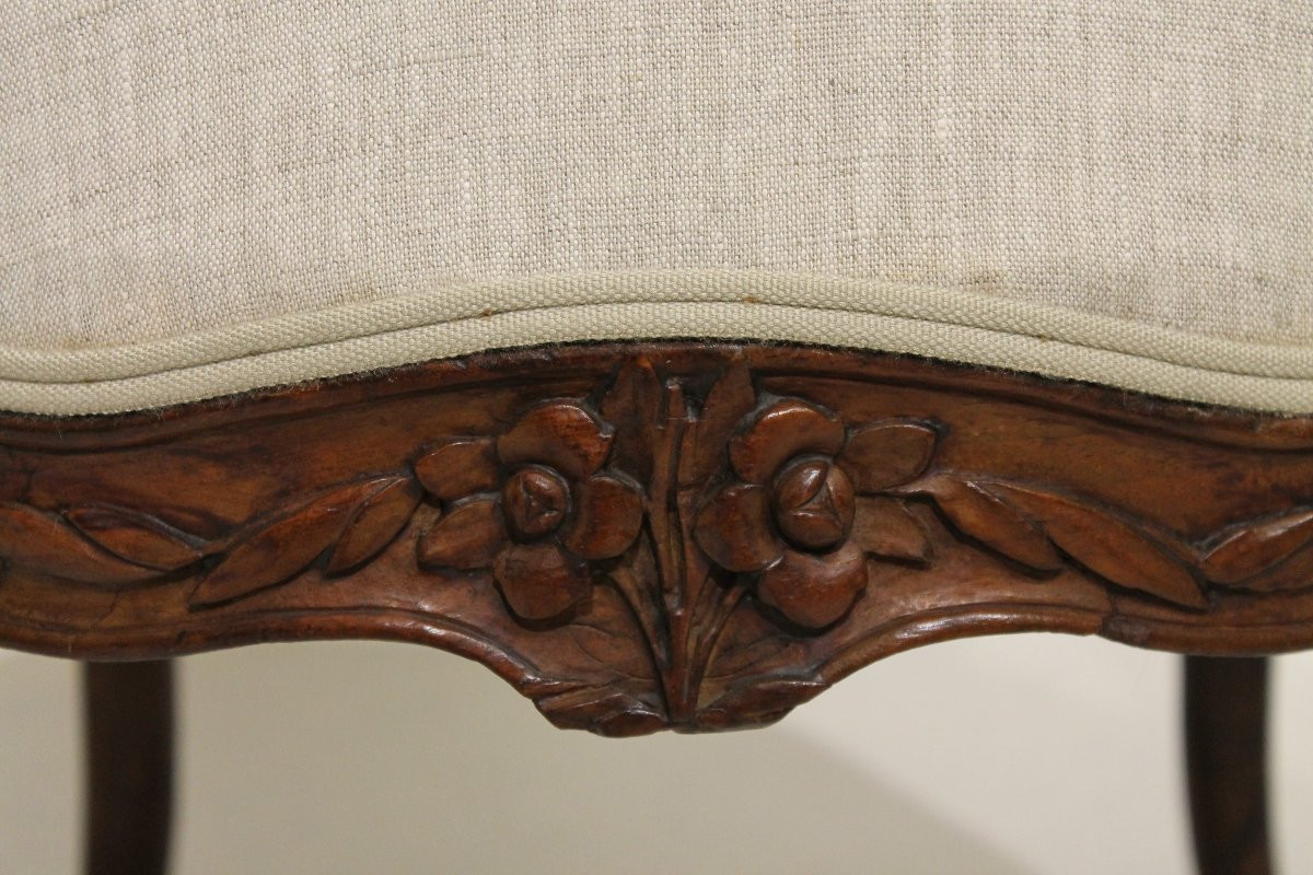 Pair Of Louis XV Cabriolets-photo-3