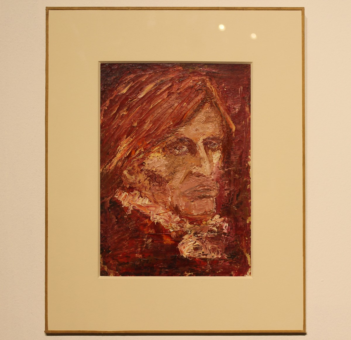 Portrait Of A Man, 20th Century, Oil On Panel