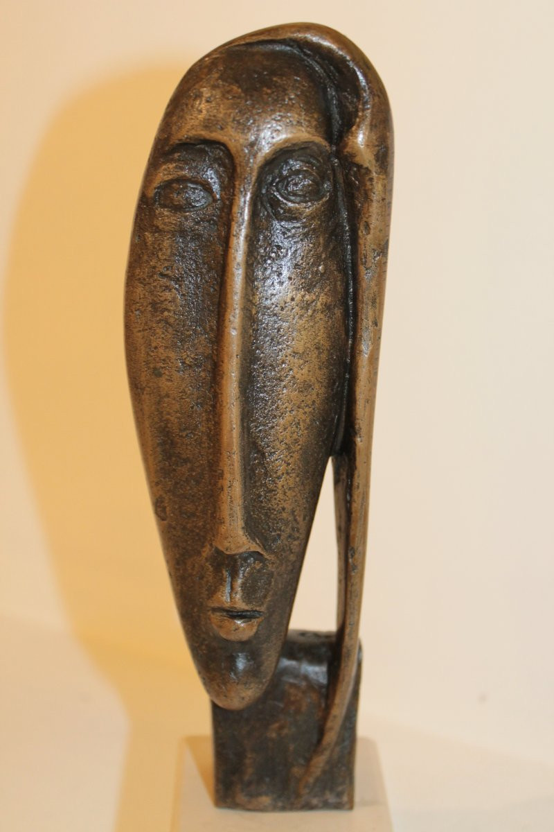 Bronze Sculpture By Giannetto Salotti - 20th Century Modern Art-photo-4