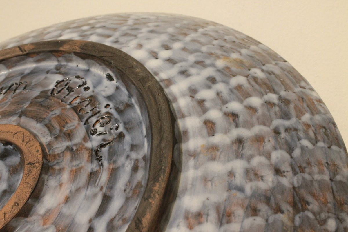 Large Ceramic Dish By Jean Rivier -photo-6