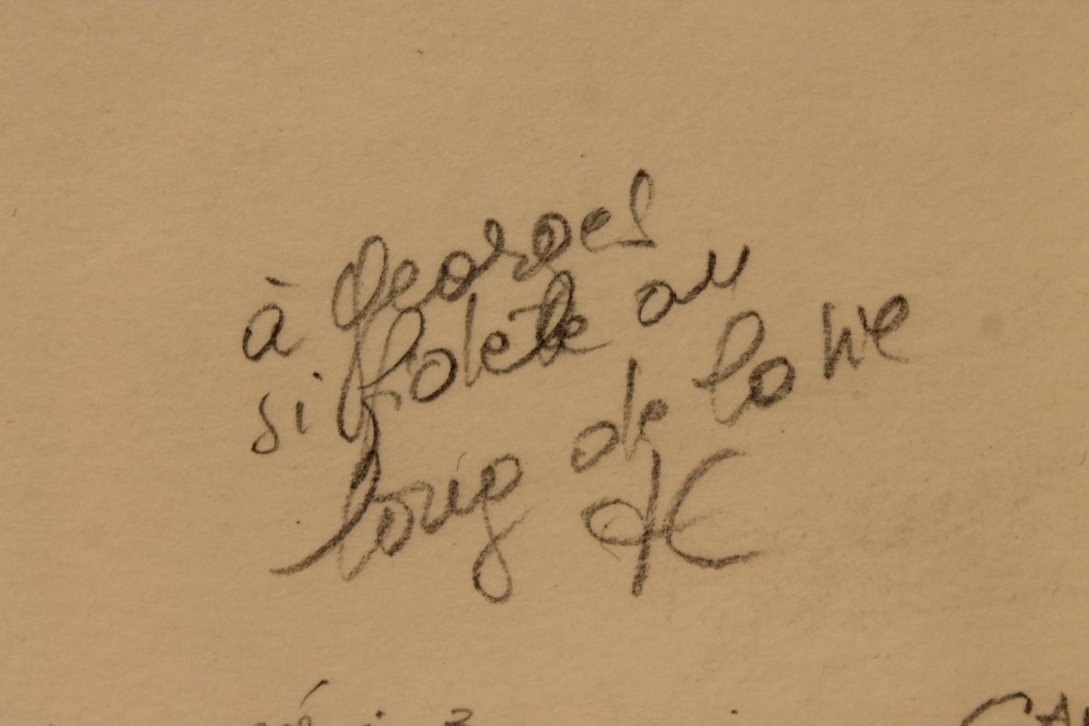 Collage abstrait "les transparents dynamiques série 3 " de Jacqueline Carron, 1996-photo-2