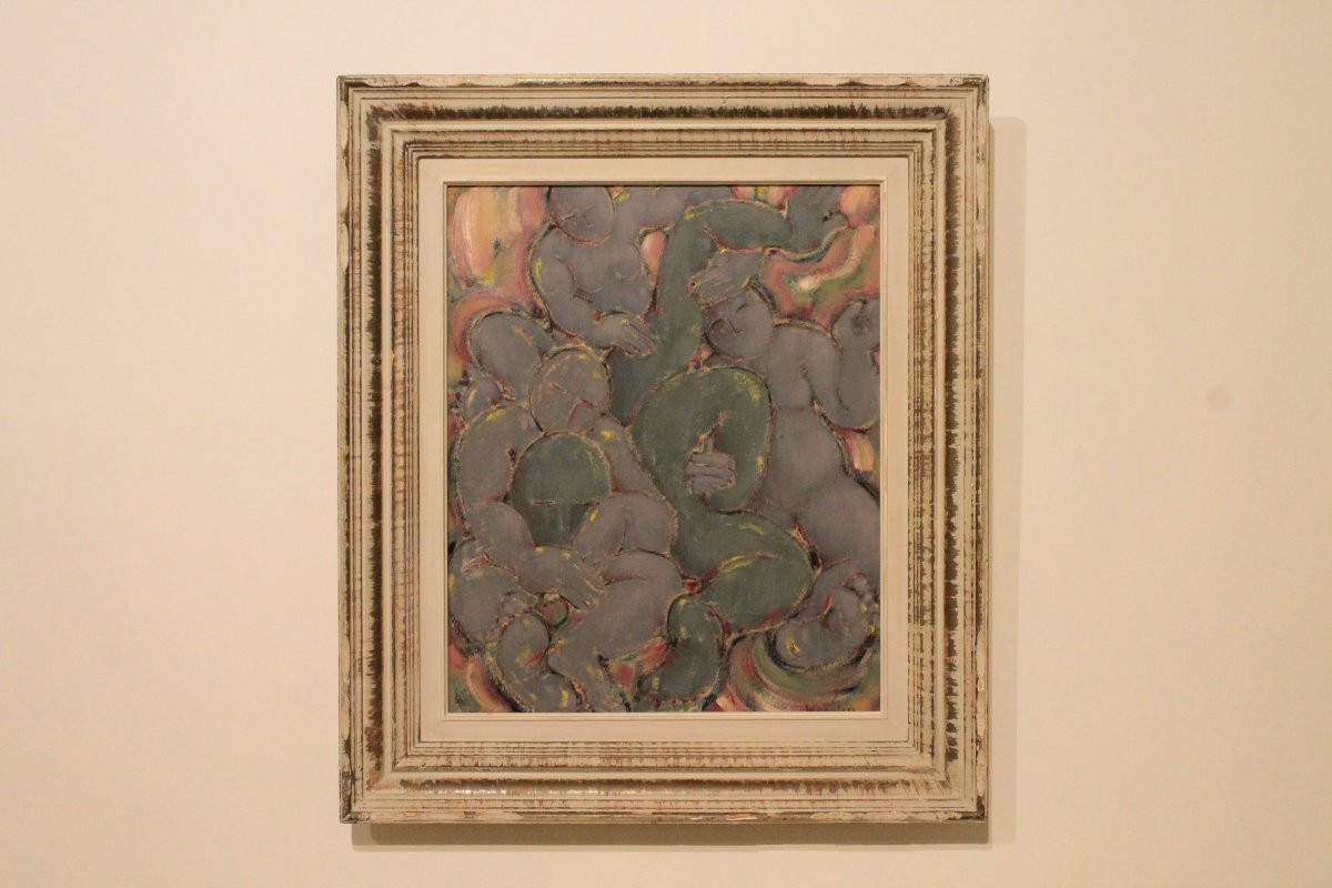 Painting By Jacqueline Jacquier (1930-2020) - Gouache On Paper-photo-2