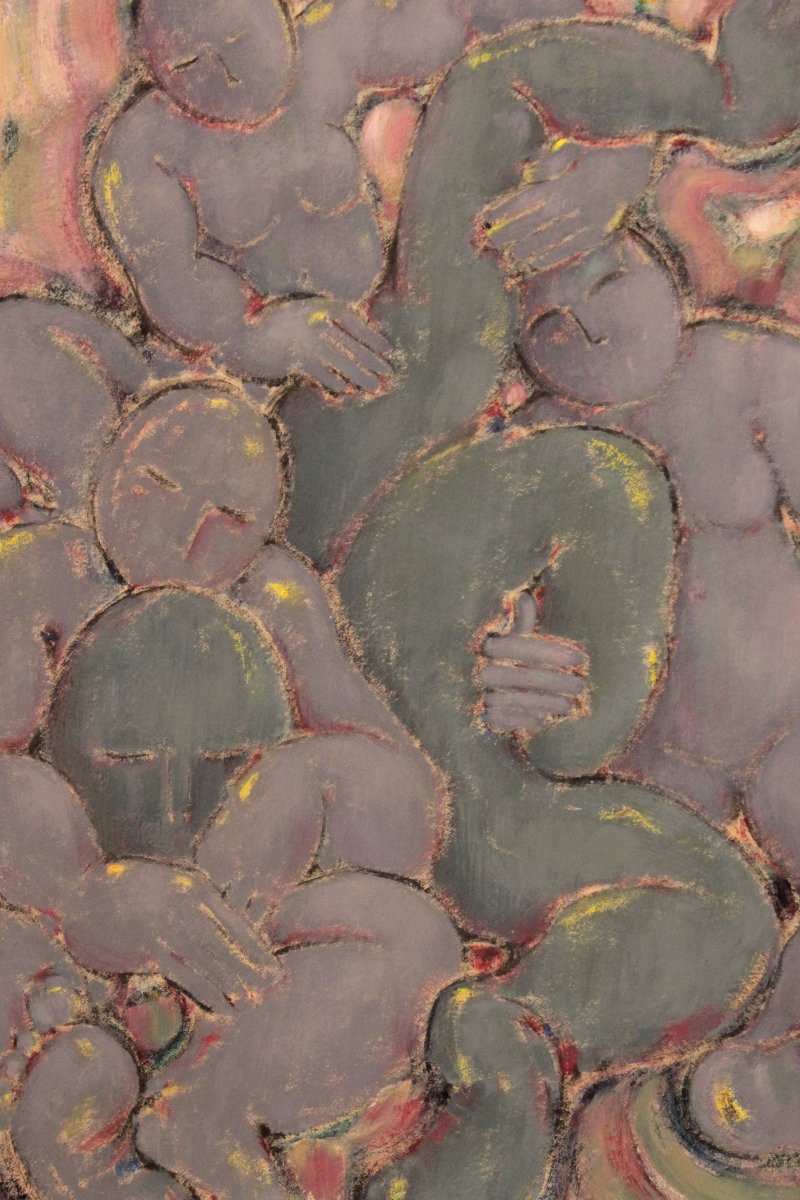 Painting By Jacqueline Jacquier (1930-2020) - Gouache On Paper-photo-4