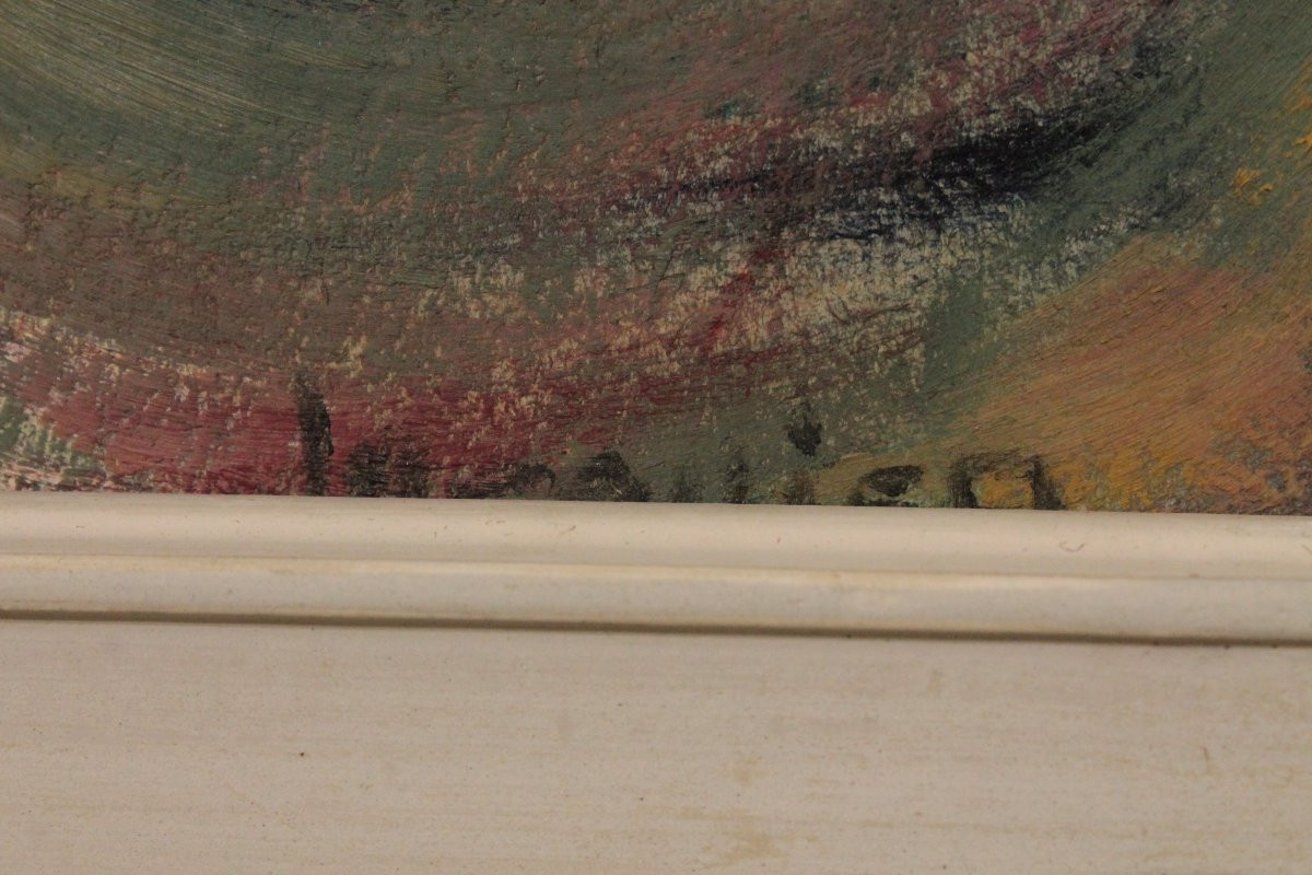 Painting By Jacqueline Jacquier (1930-2020) - Gouache On Paper-photo-4