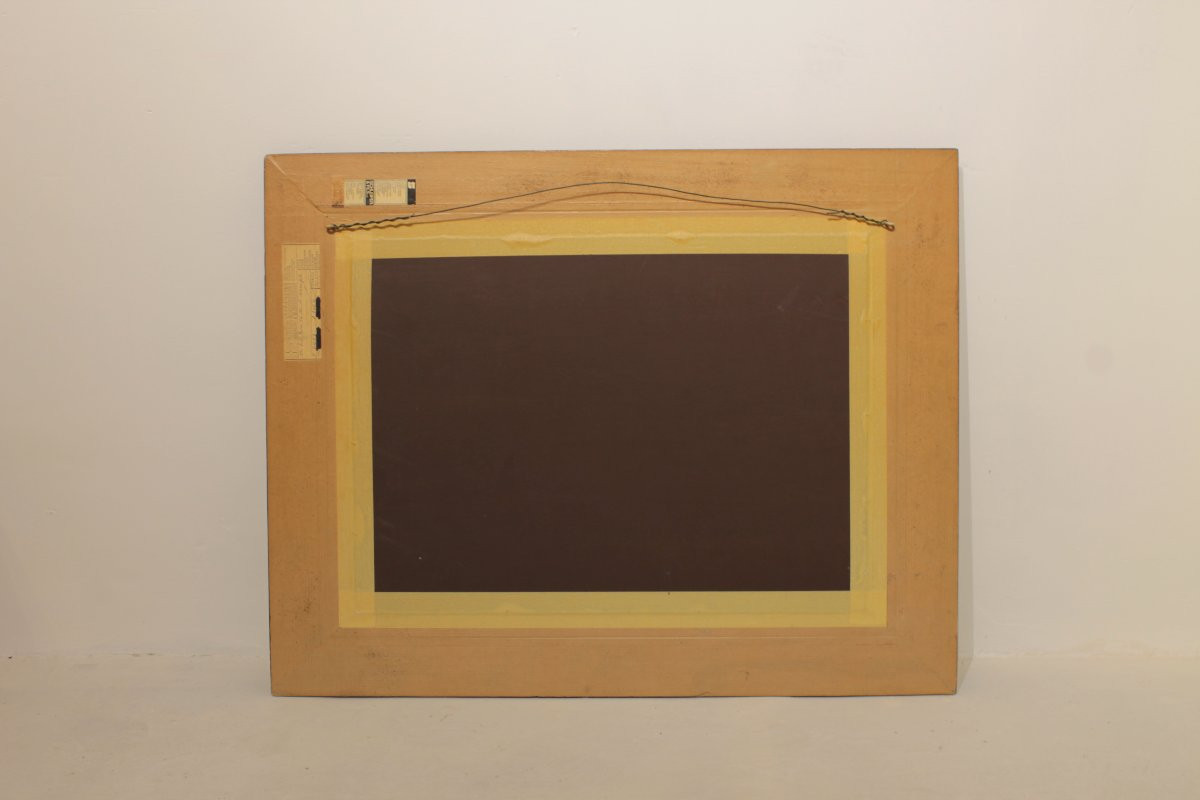 Landscape Painting By Jos Fred Smith - Oil On Panel-photo-8