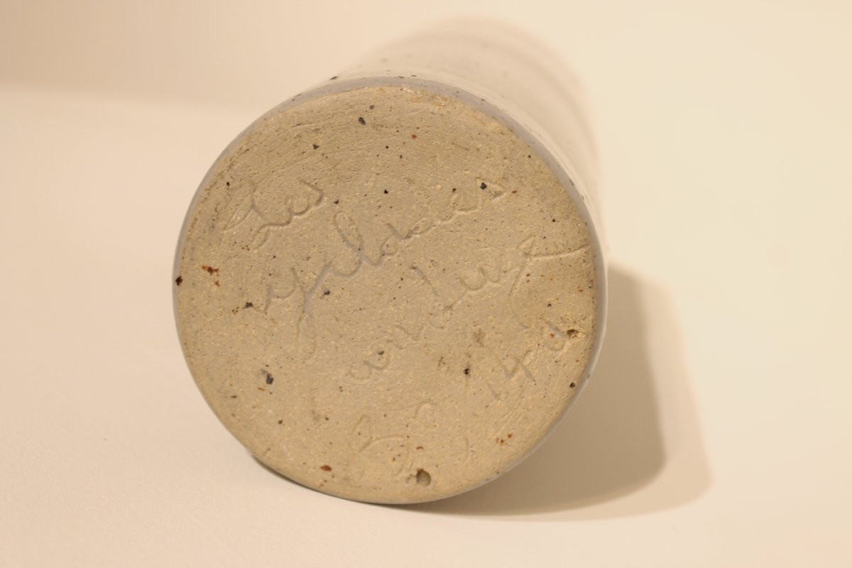 Large Bottle Vase By Roland Zobel, Les Cyclades, Anduze-photo-3