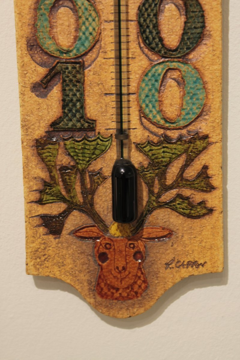 Roger Capron Ceramic Thermometer-photo-2