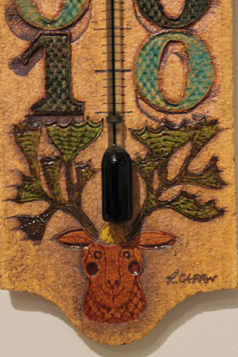 Roger Capron Ceramic Thermometer-photo-1