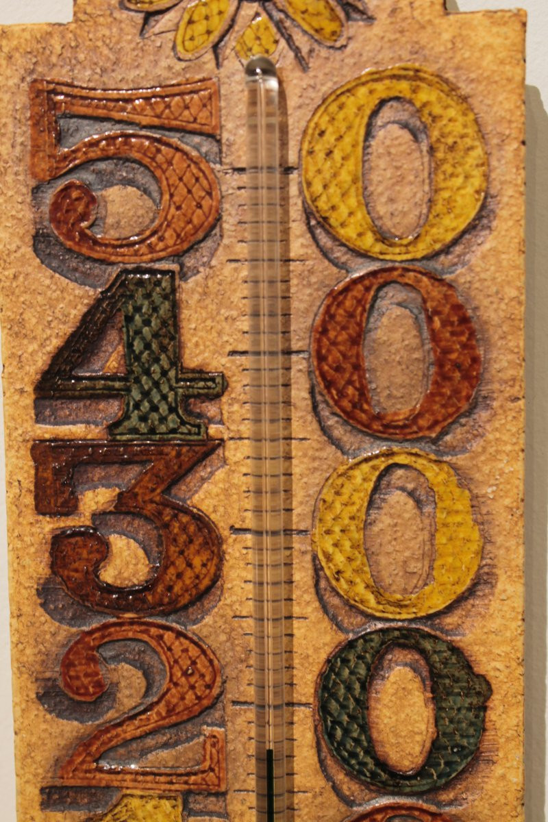 Roger Capron Ceramic Thermometer-photo-3