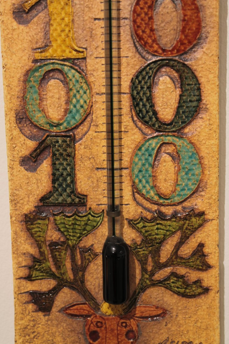 Roger Capron Ceramic Thermometer-photo-4
