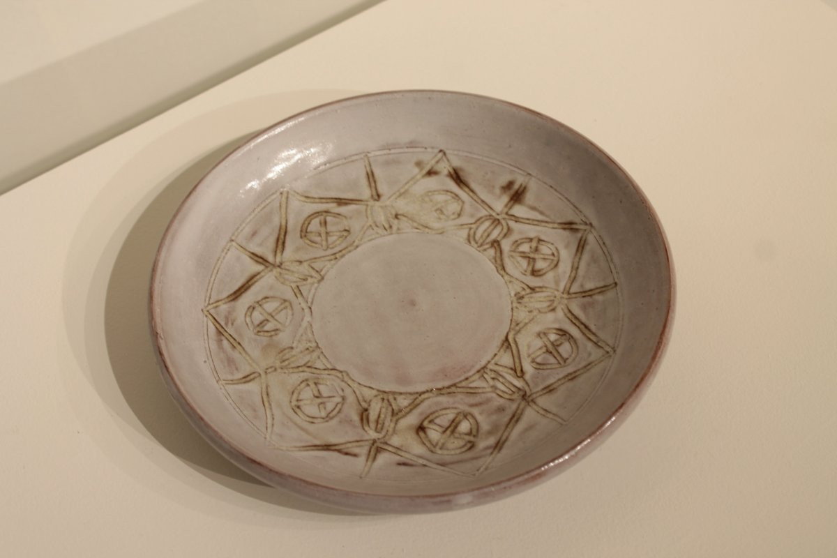 Ceramic Plate From The Les Argonautes Workshop, Vallauris-photo-6