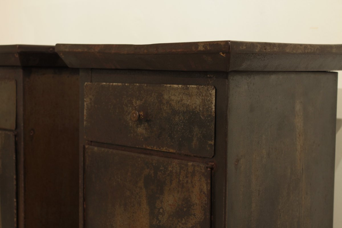 Pair Of Louis-philippe Style Metal Furniture-photo-4