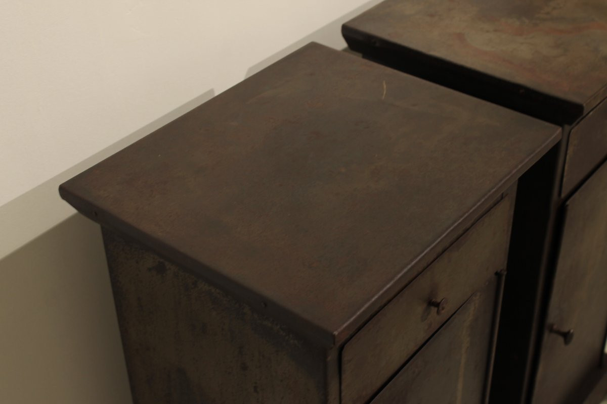 Pair Of Louis-philippe Style Metal Furniture-photo-6