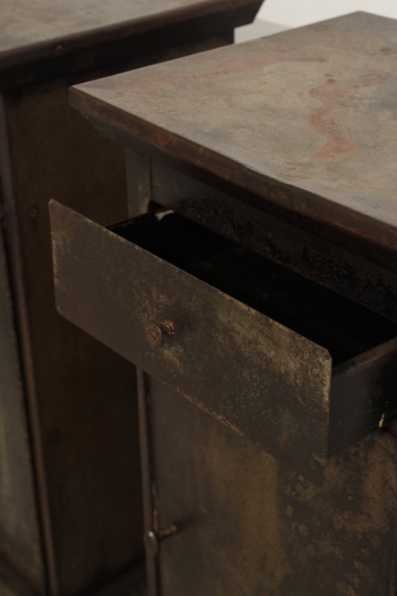 Pair Of Louis-philippe Style Metal Furniture-photo-7