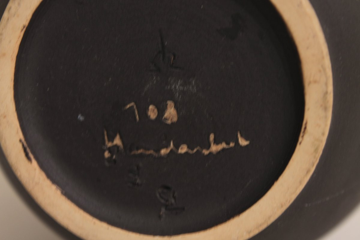 Ceramic Vase Decorated With Women And A Tree -photo-8