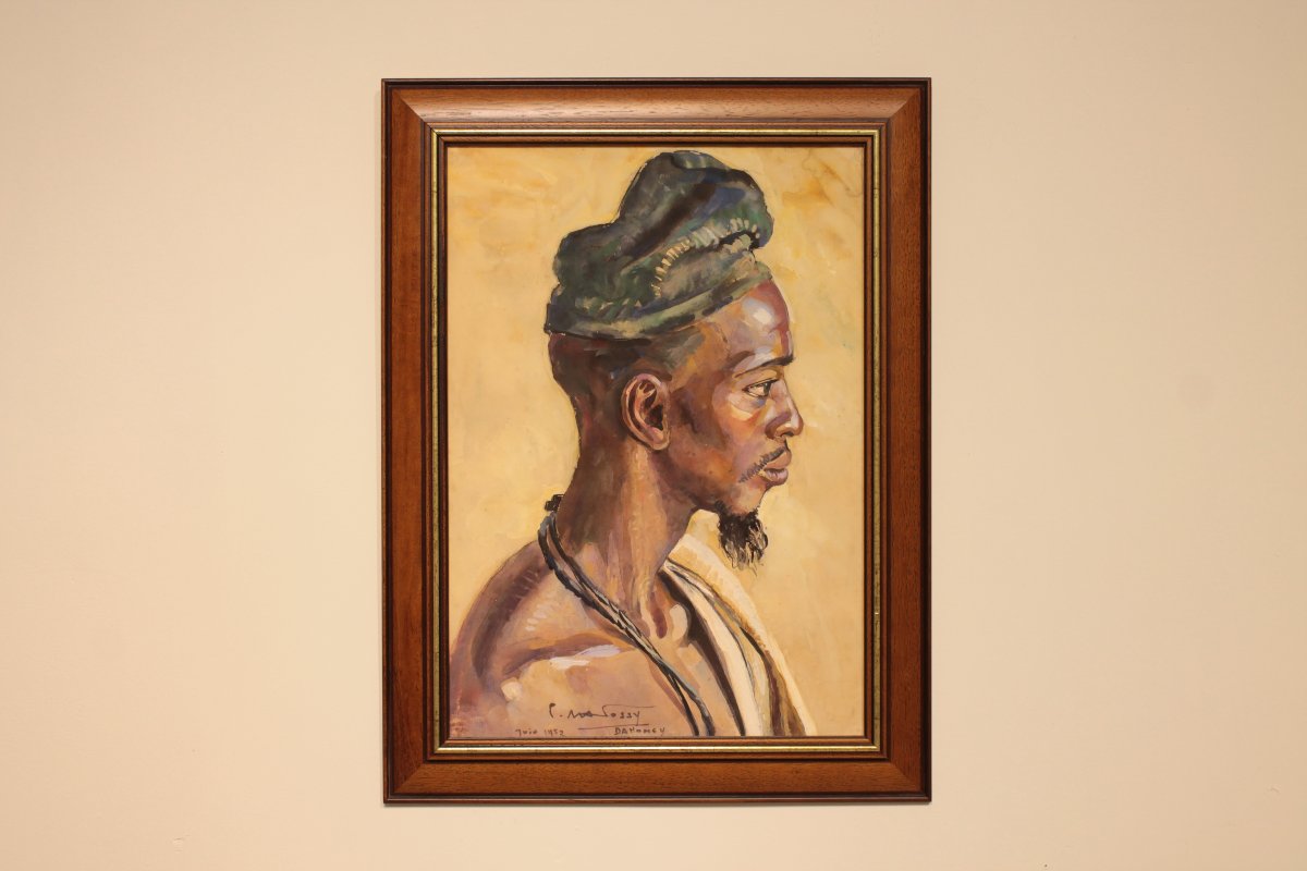 Portrait d'un Béninois par Pierre Matossy (1891-1969)-photo-2