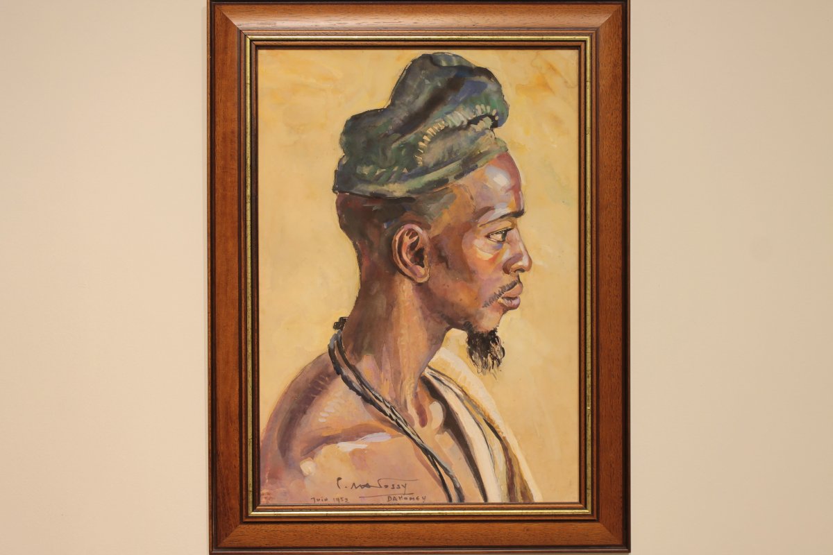 Portrait d'un Béninois par Pierre Matossy (1891-1969)-photo-3