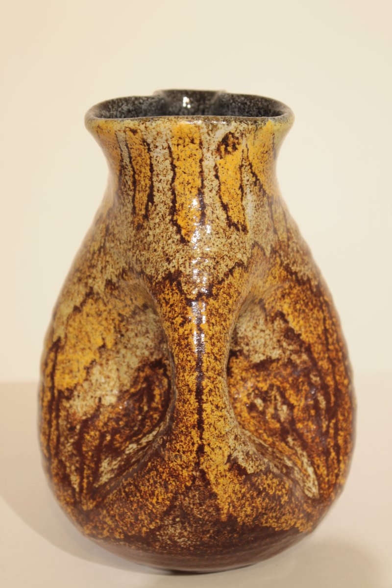 Organic-shaped Pitcher - Poterie d'Accolay -photo-2