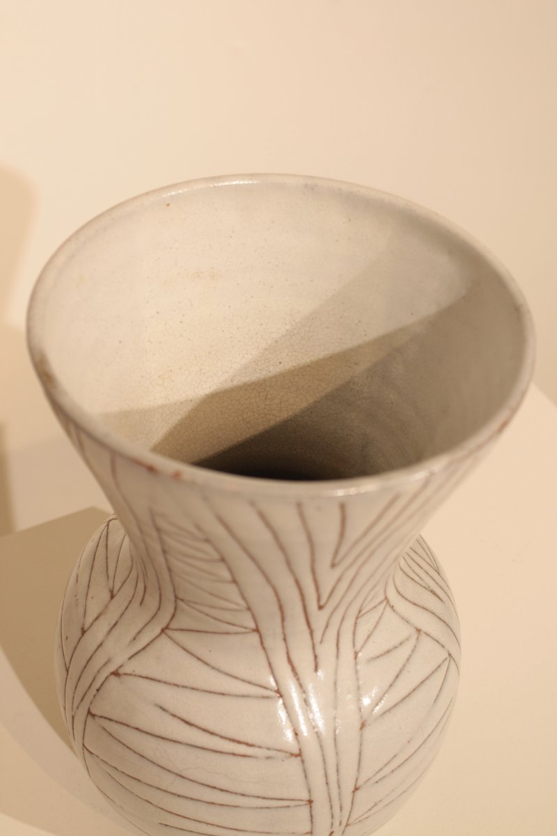 Important vase de Robert Picault - Vallauris, France-photo-5