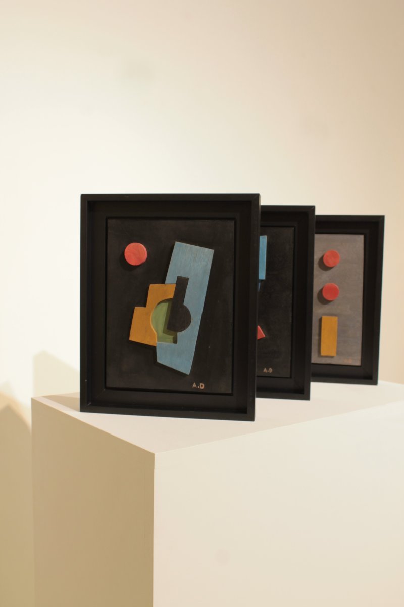 Abstract Compositions On Wood By Alexander Dioklevic -photo-3