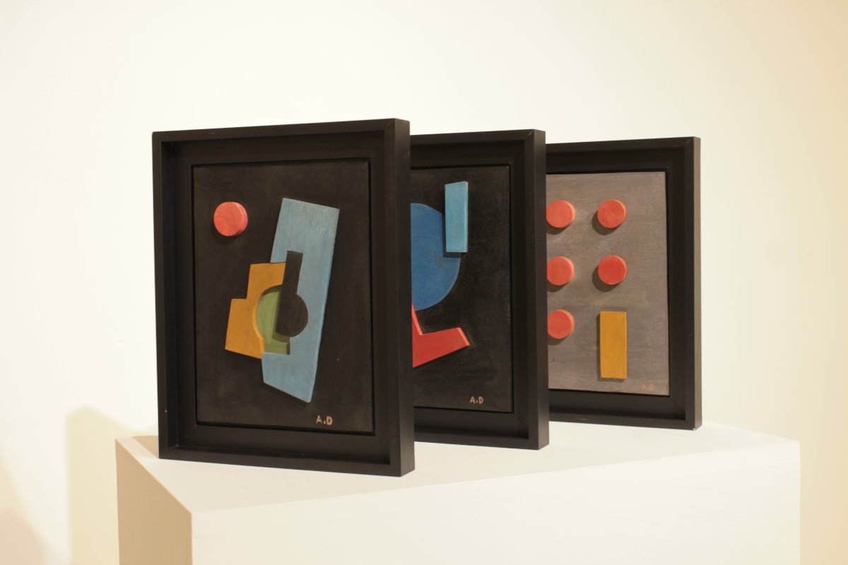 Abstract Compositions On Wood By Alexander Dioklevic -photo-4