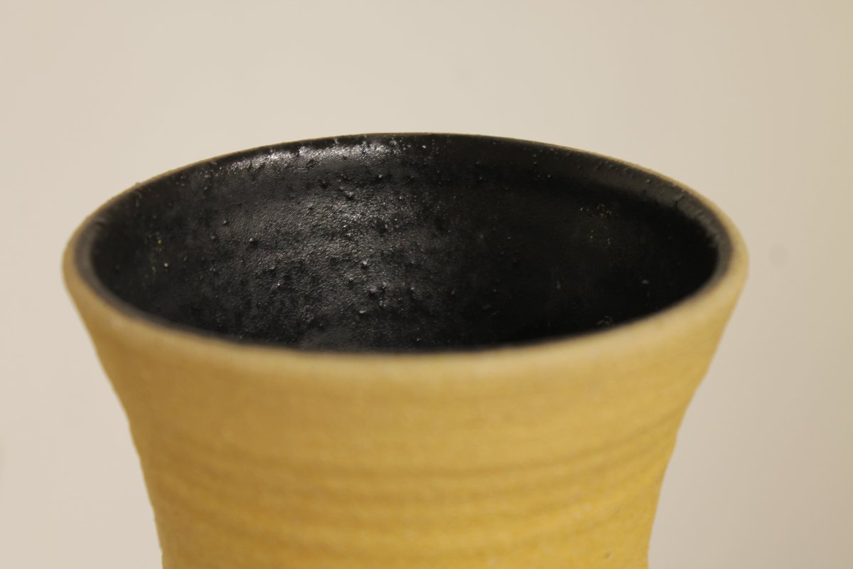 Grand vase signé - Poterie d'Accolay-photo-4
