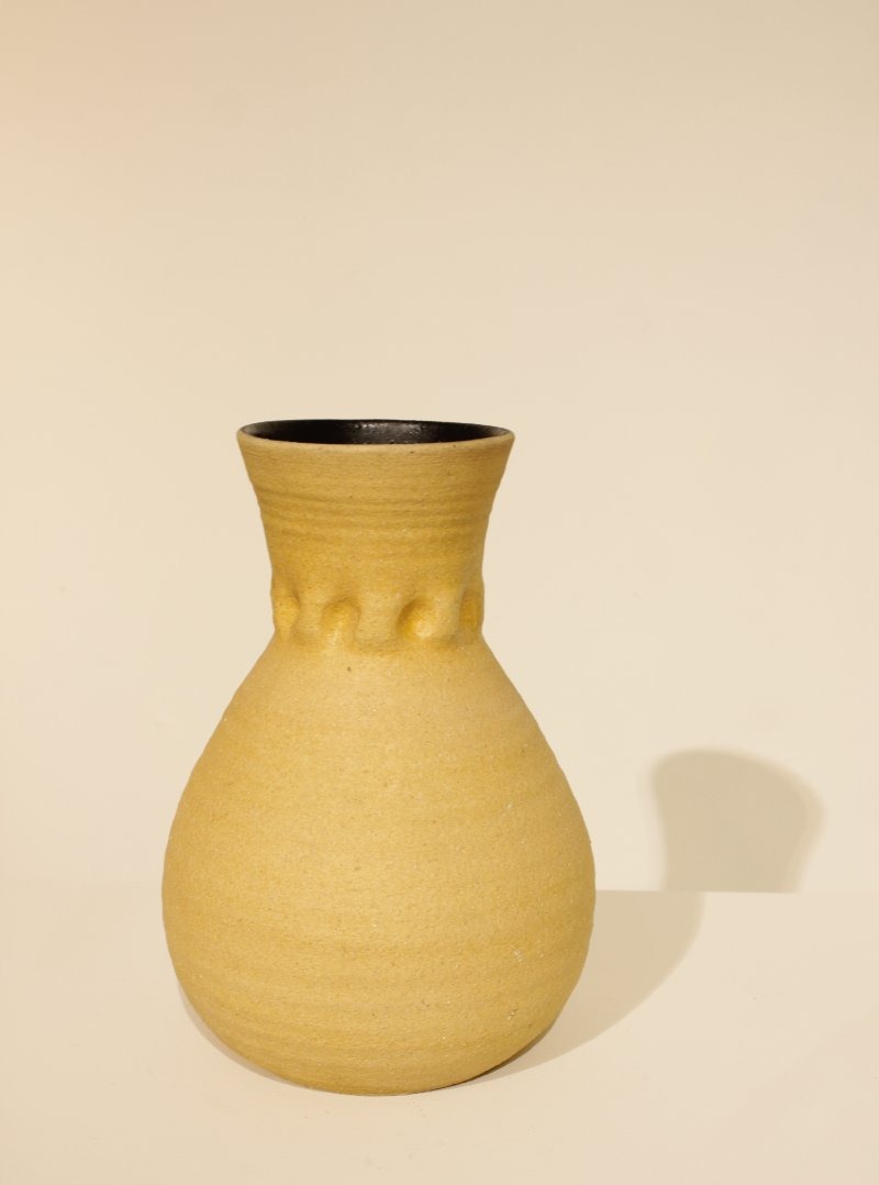 Grand vase signé - Poterie d'Accolay-photo-3