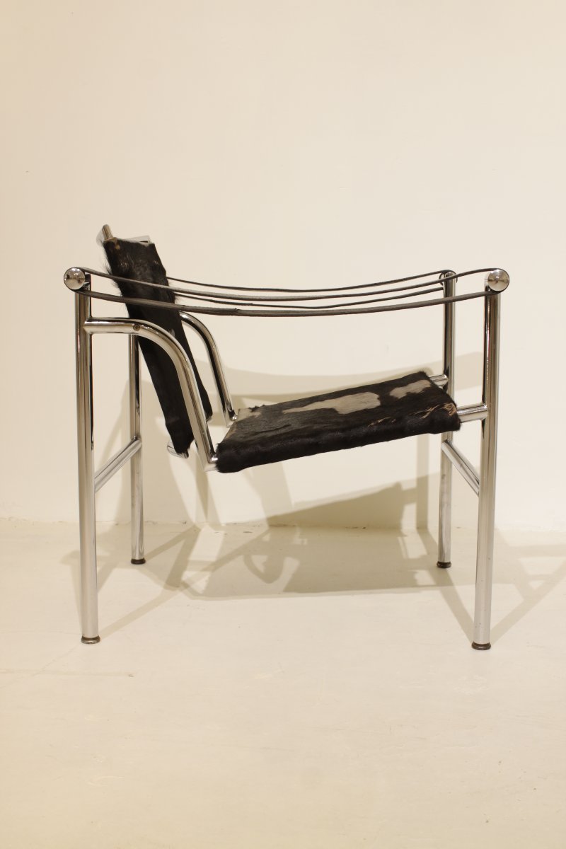 Lc1 Armchair With Tilting Backrest, Model B301 By Le Corbusier - No. 412 -photo-6