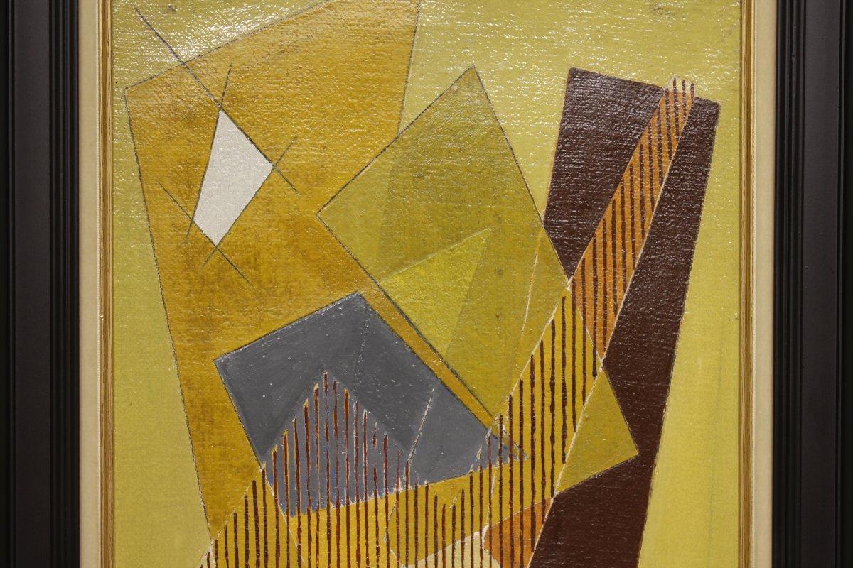 Abstraction géométrique HST de Maurice Miot signée Melito-photo-6