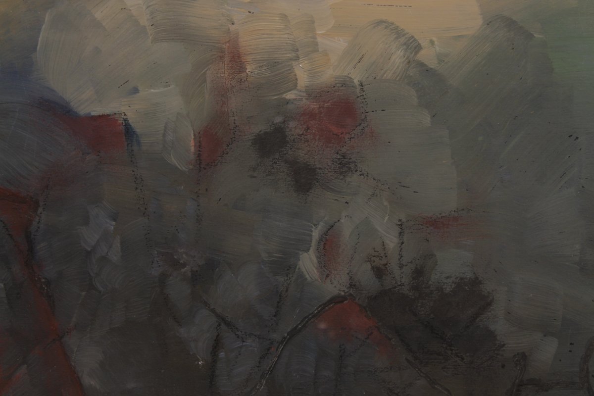 Technique mixte sur papier de Léon Zack (1892-1980)-photo-4
