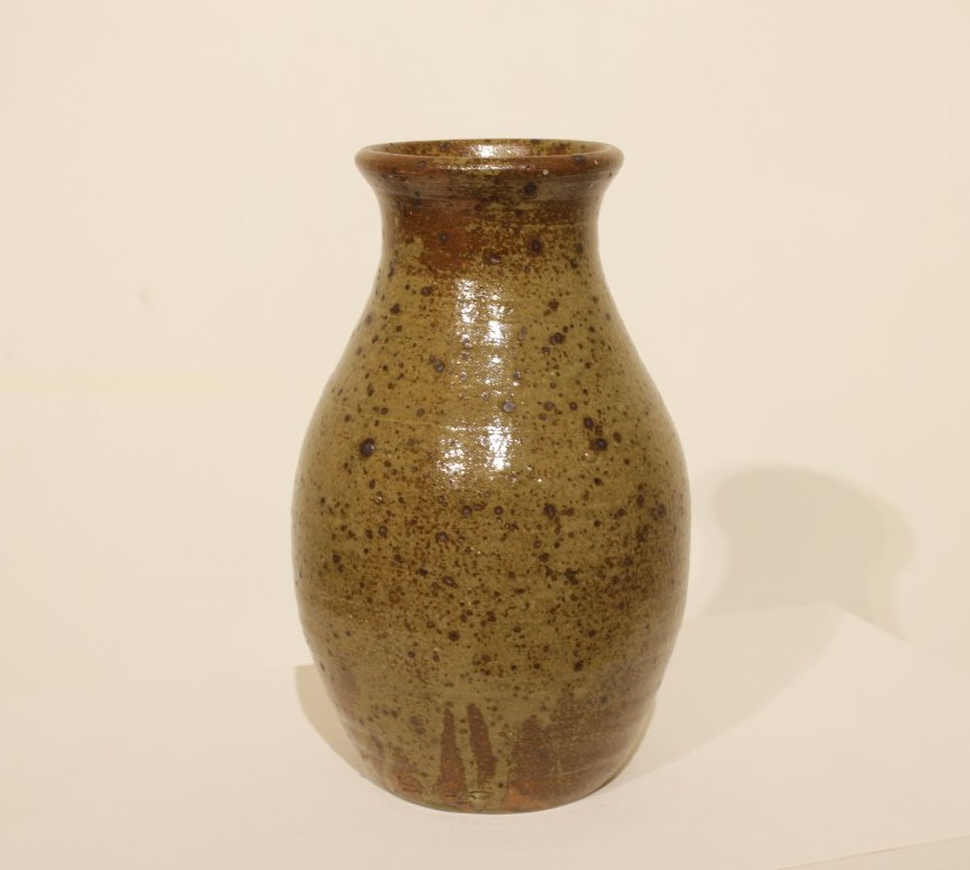 Important vase en grès pyrité de Guy Baudat (1938-2019)