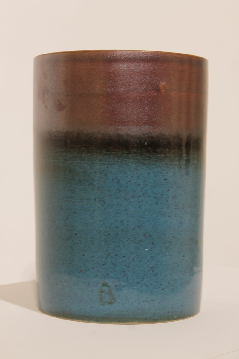 Large Stoneware Flower Vase By Charles Gaudry (1933–1980)-photo-2