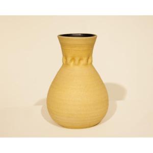 Grand vase signé - Poterie d'Accolay