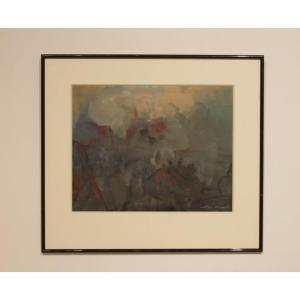 Technique mixte sur papier de Léon Zack (1892-1980)