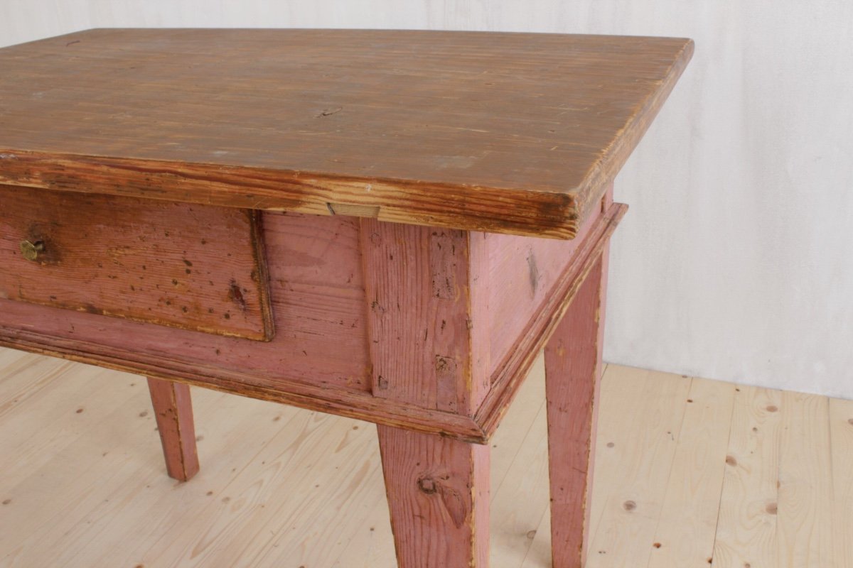 Swedish Table From Gustavian Period-photo-3