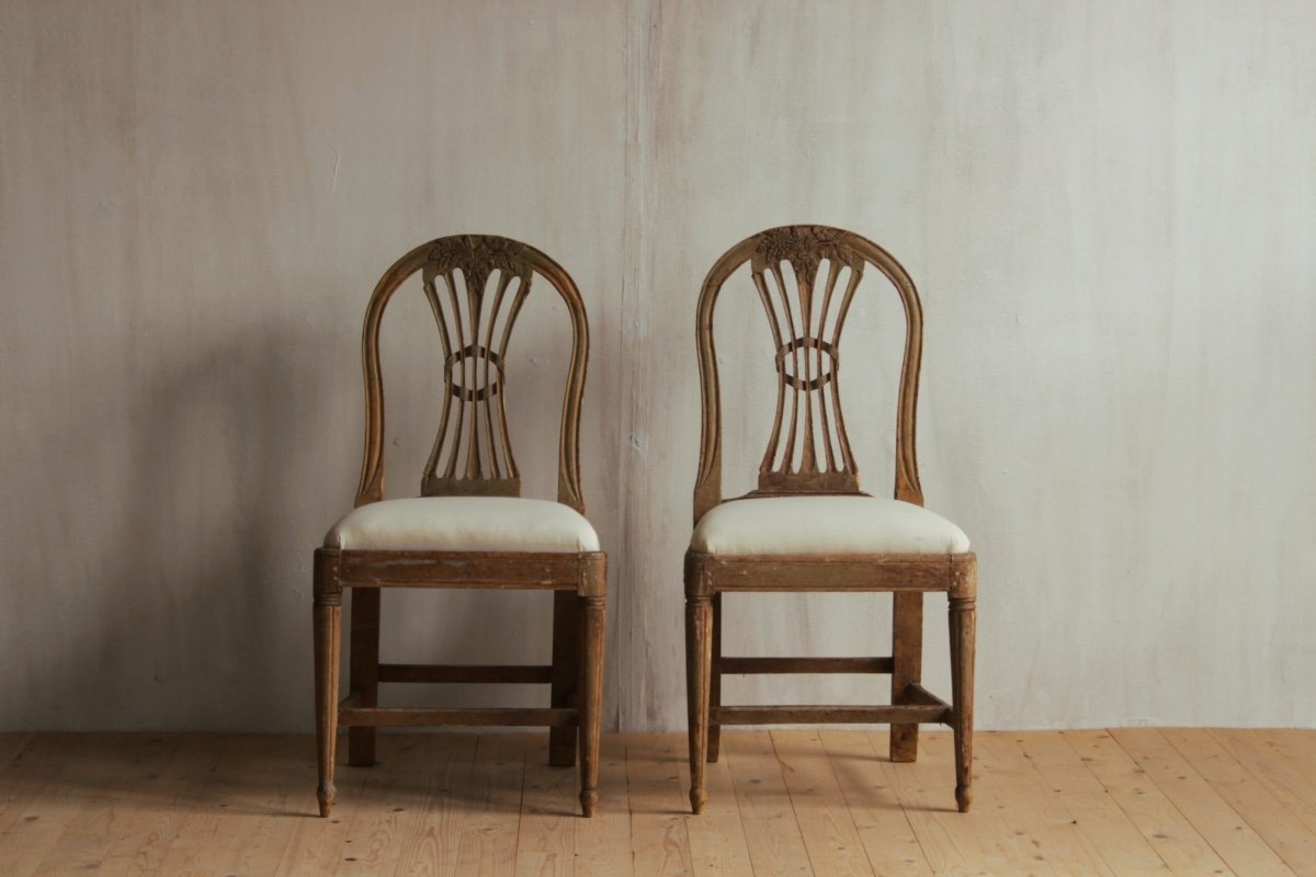 Set Of 4 Swedish Chairs -photo-2